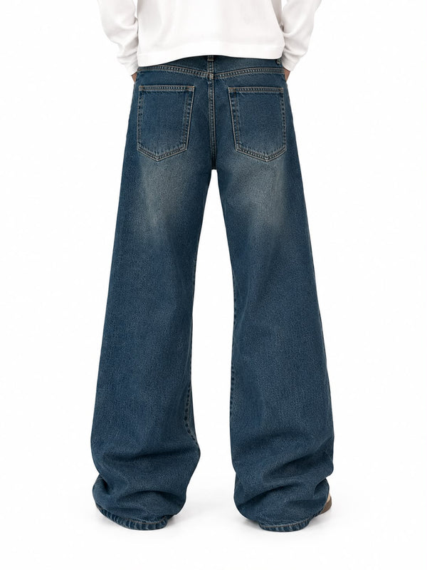 Premium Wide Leg Denim Pants