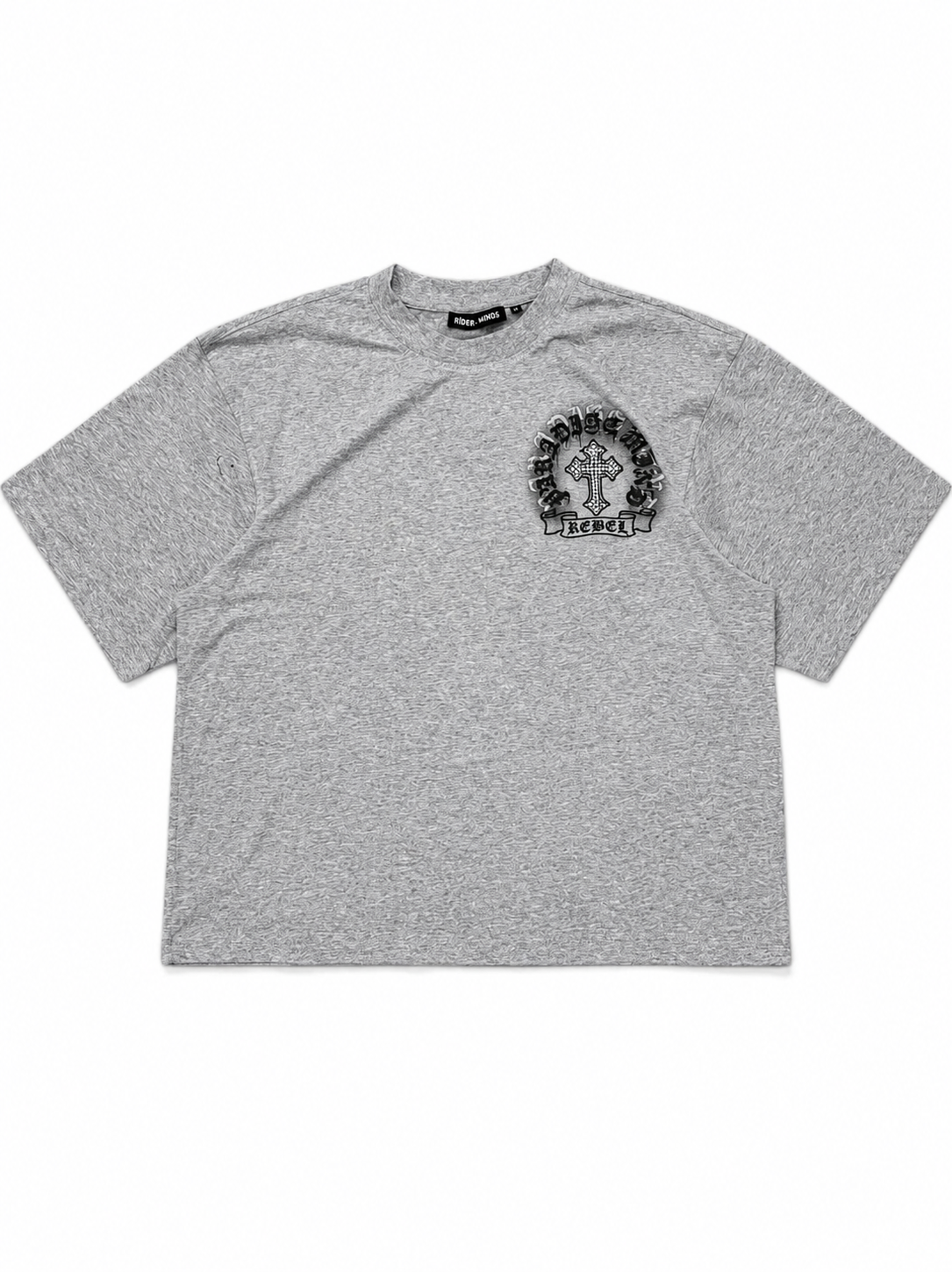Rebel Cross Oversized Graphic T-Shirt Main image
