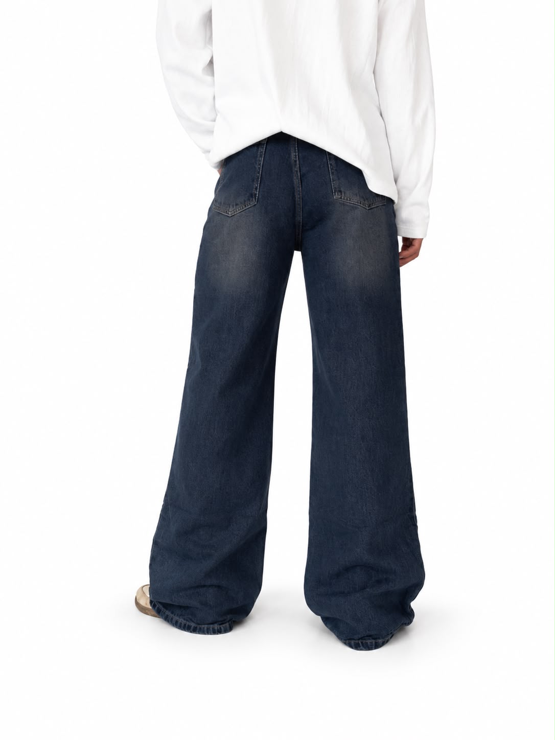 Premium Wide Leg Denim Pants