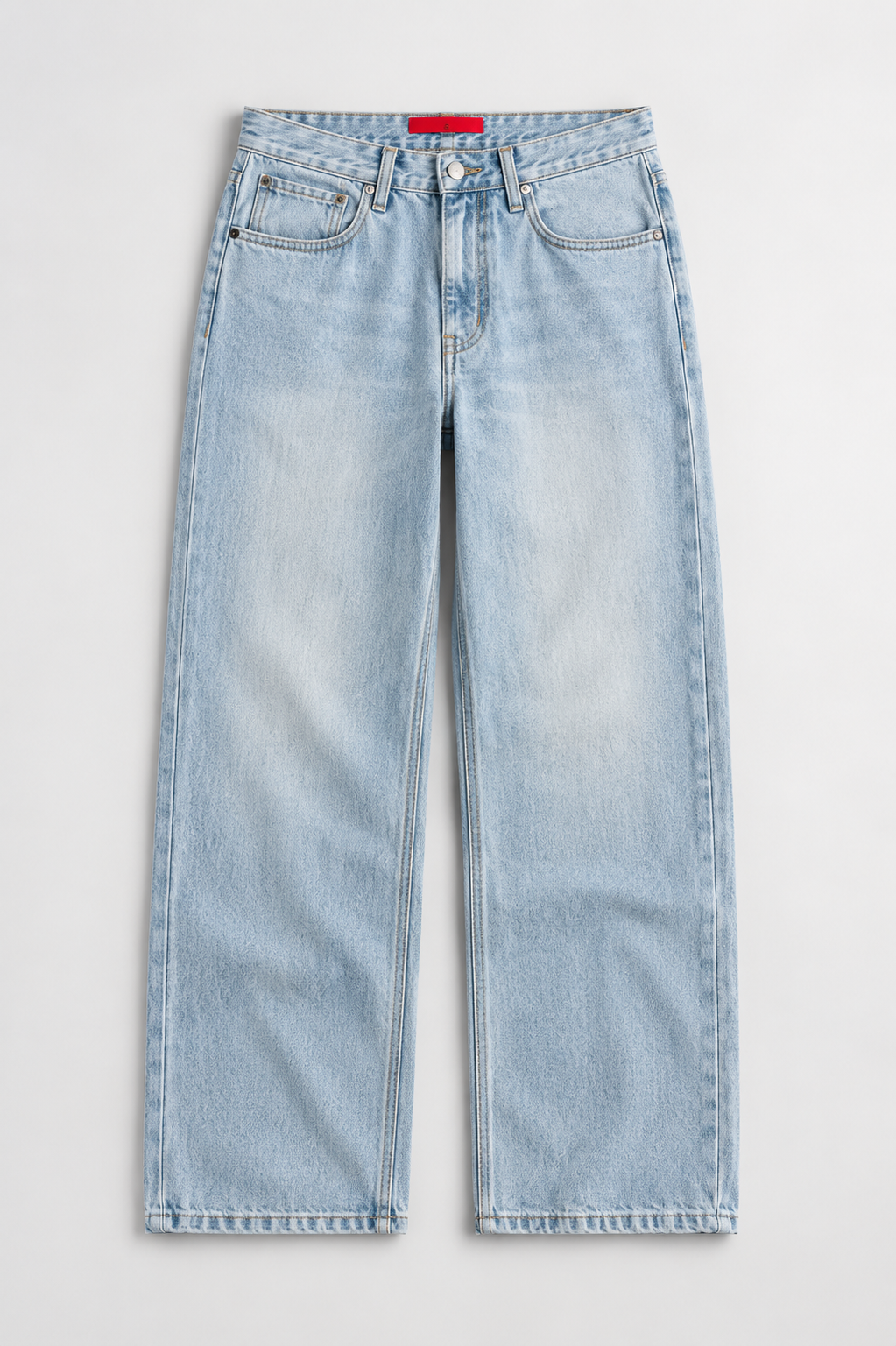 Premium Relaxed Fit Denim Pants Secondary image