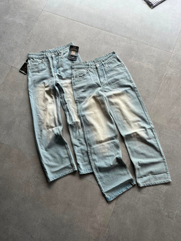 Men's High length straight fit jeans