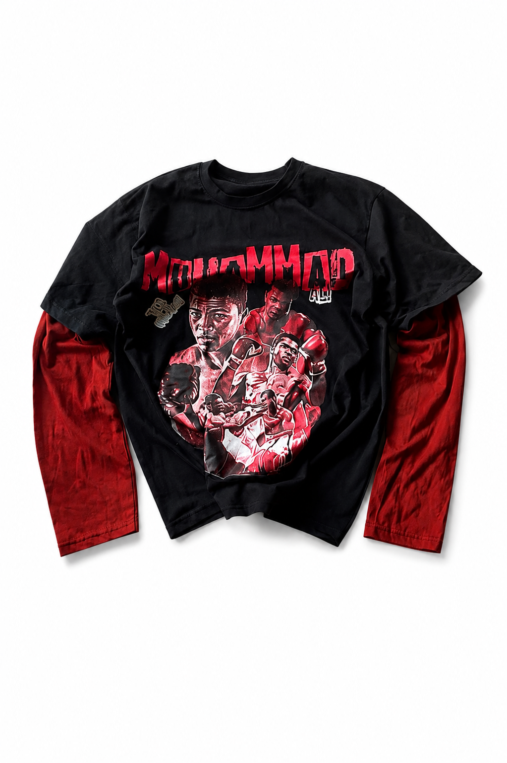 printed dual sleeve T-Shirt Main image