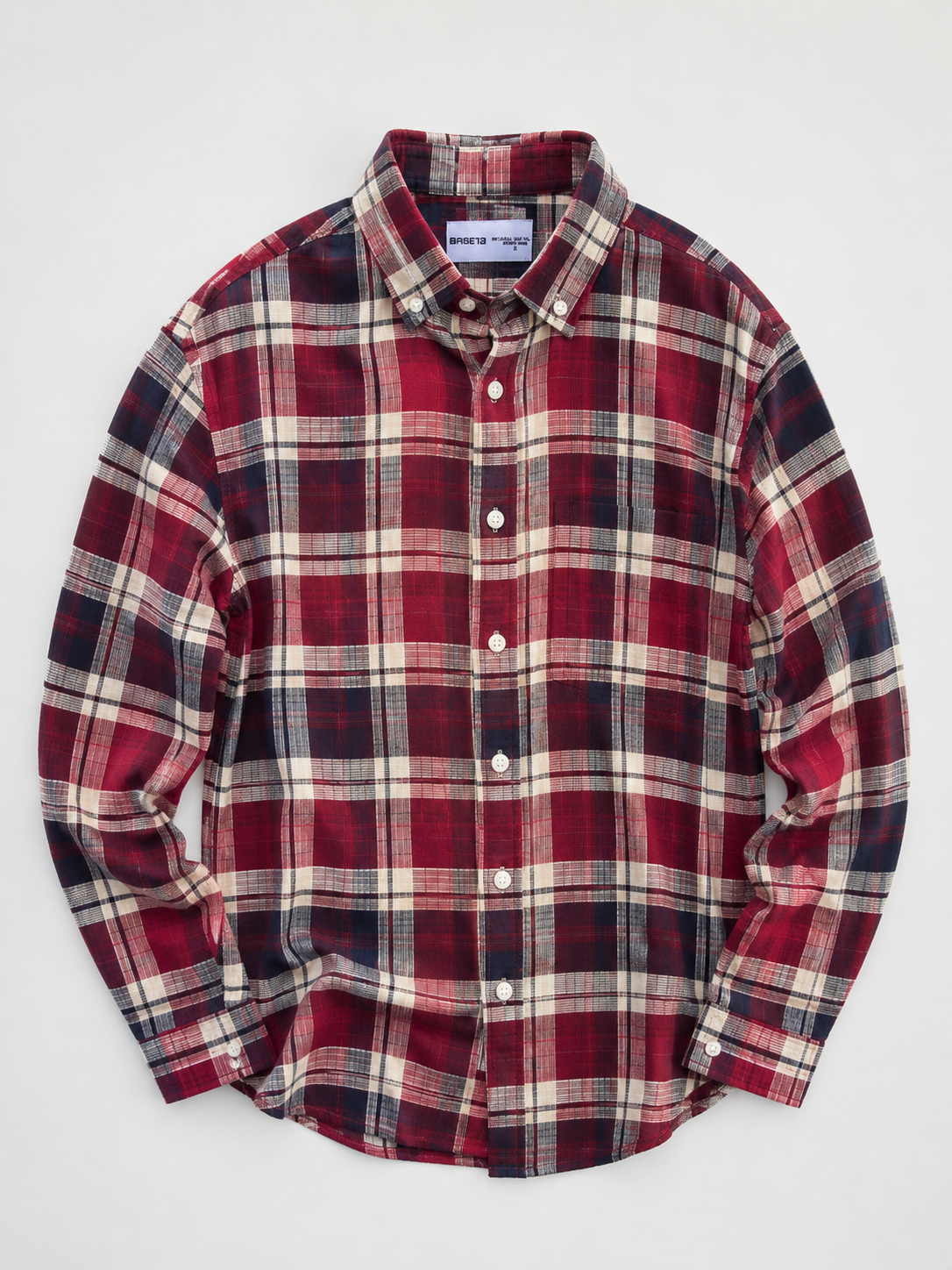 BASE13 Premium Plaid Flannel Shirt for Men