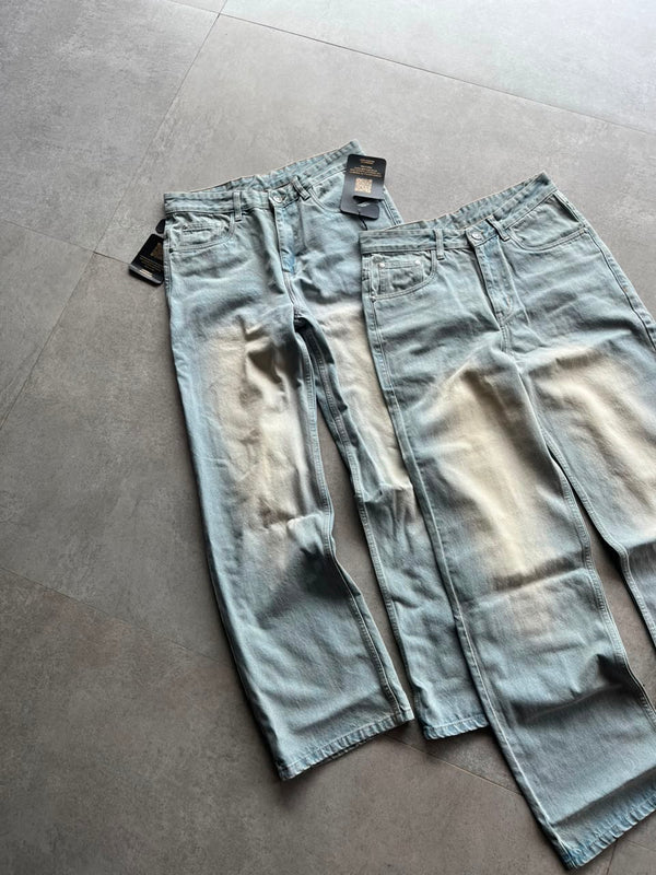 Men's High length straight fit jeans