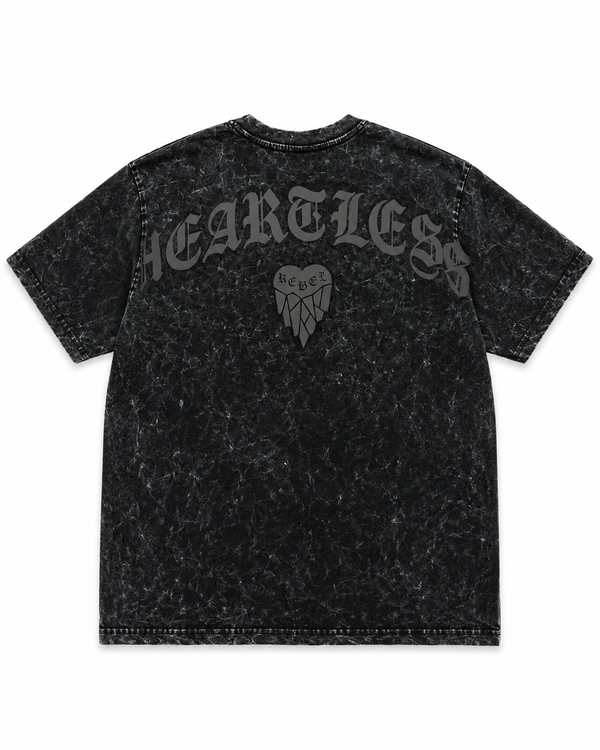 Cold Heart Acid Wash Oversized T-Shirt