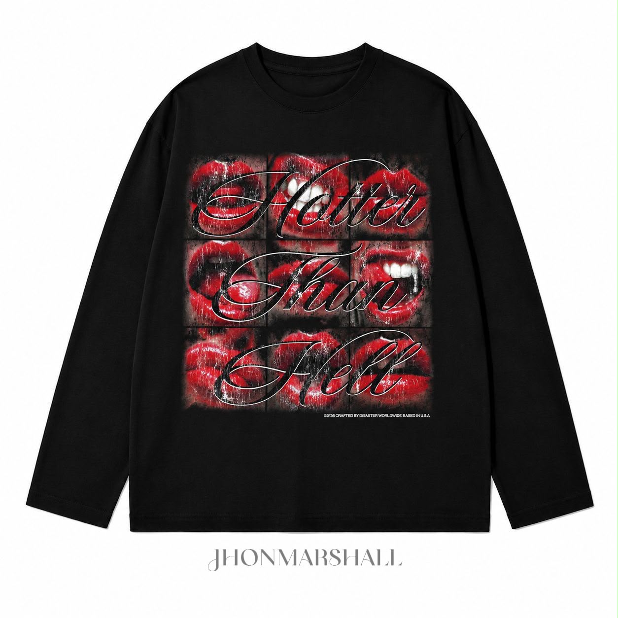 Men's Motel Glam Graphic Long Sleeve T-Shirt