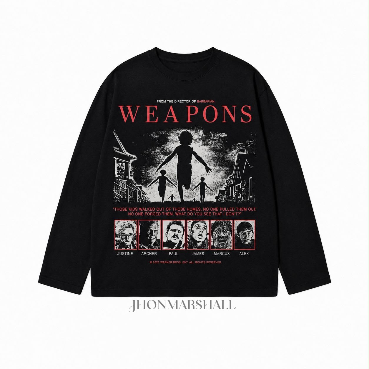 Men's Motel Glam Graphic Long Sleeve T-Shirt Main image