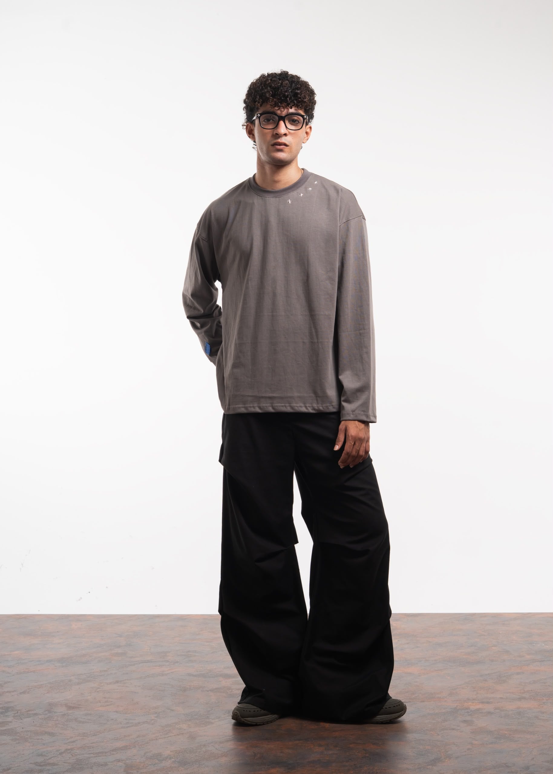 Men's Oversized Full Sleeve T-Shirt Secondary image