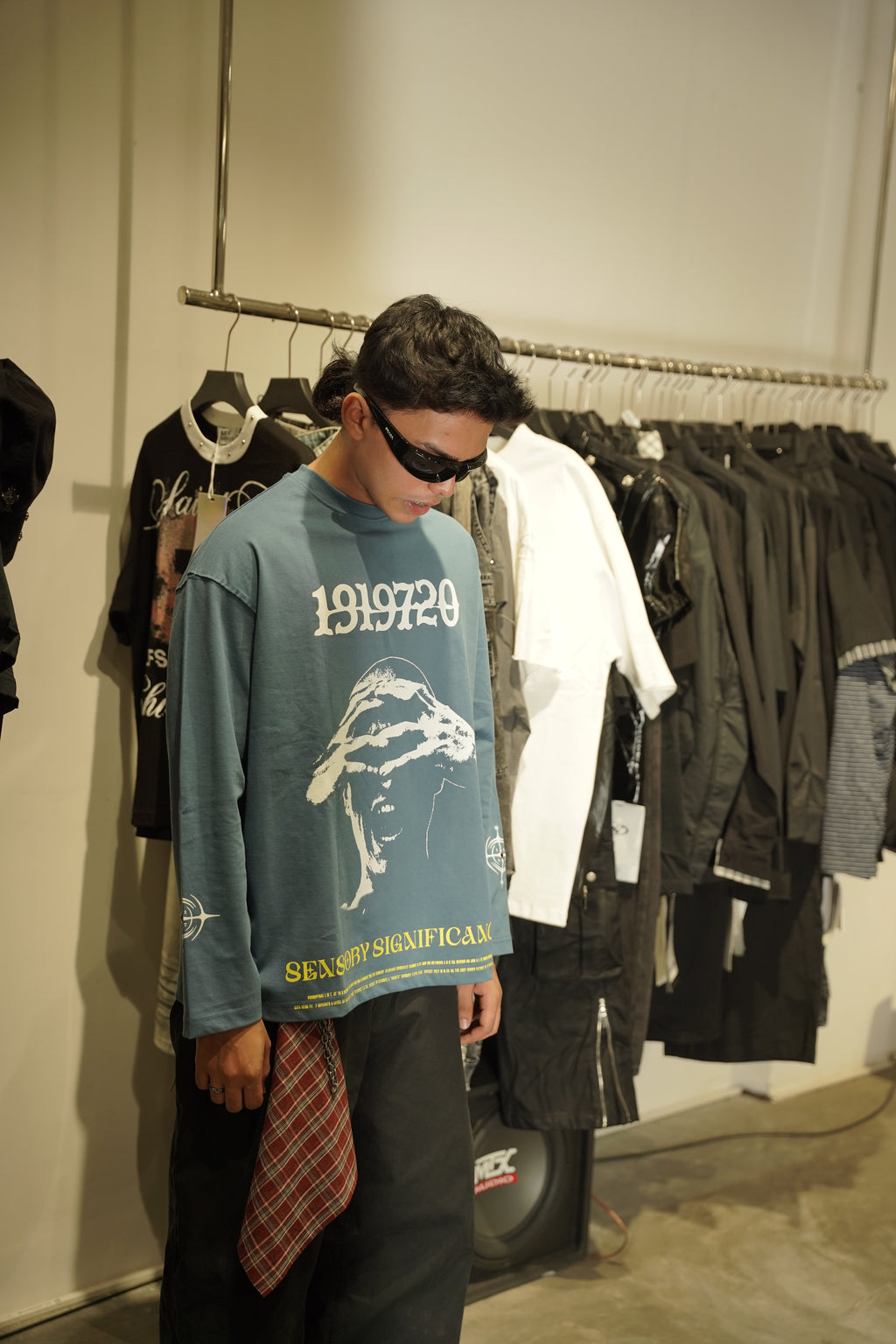 Oversized Graphic Long Sleeve Tee