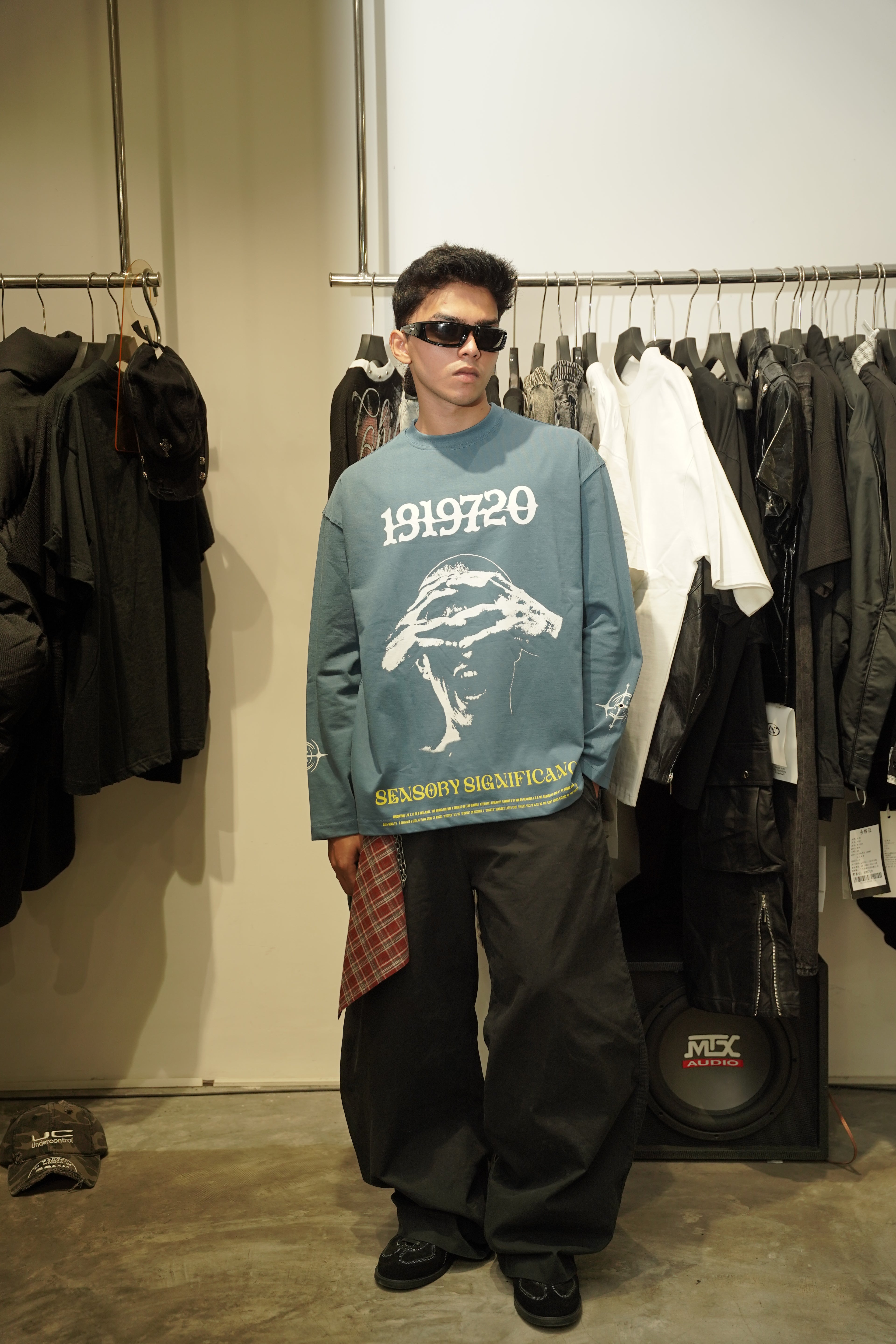 Oversized Graphic Long Sleeve Tee