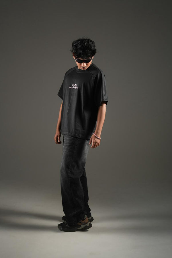 Oversized Graphic Half-Sleeve T-Shirt
