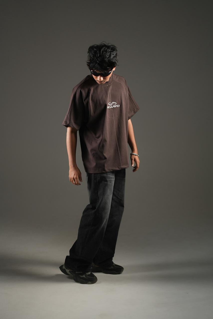 Oversized Graphic Half-Sleeve T-Shirt