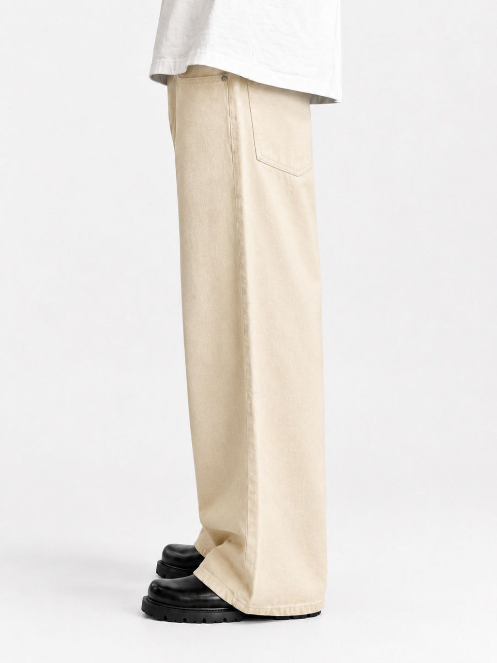 Men's Wide Leg Baggy Jeans