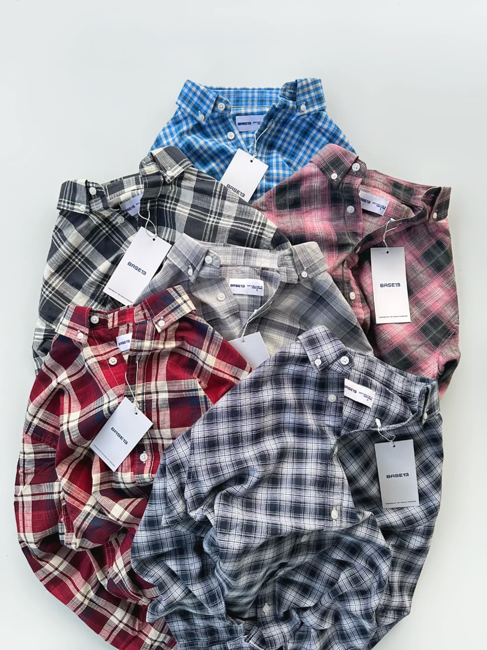 BASE13 Premium Plaid Flannel Shirt for Men Main image