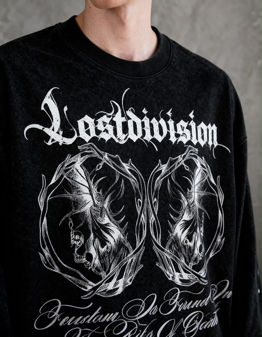 Oversized Graphic Long Sleeve Tee