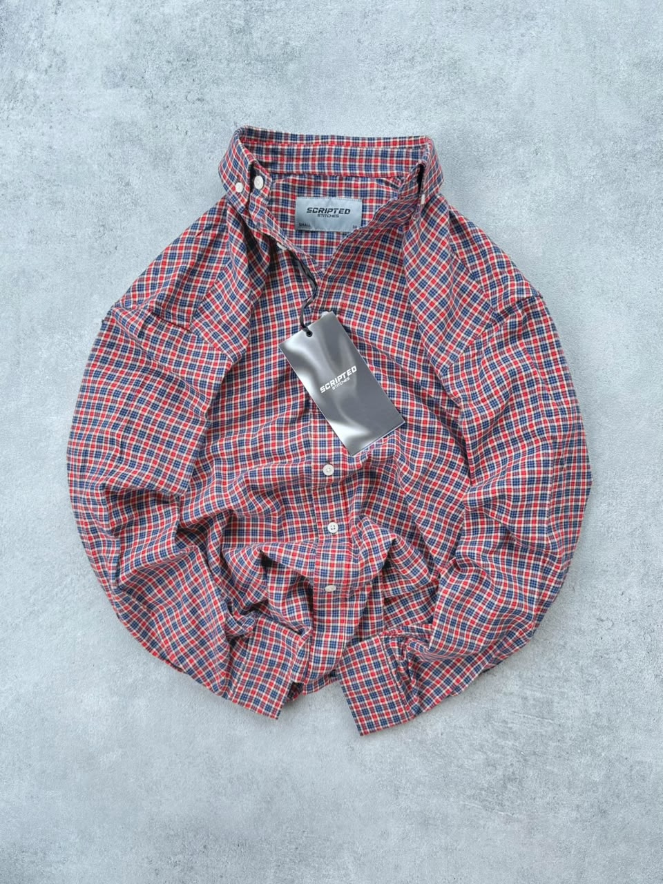 Scripted Stitches Premium Plaid Flannel Shirt for Men