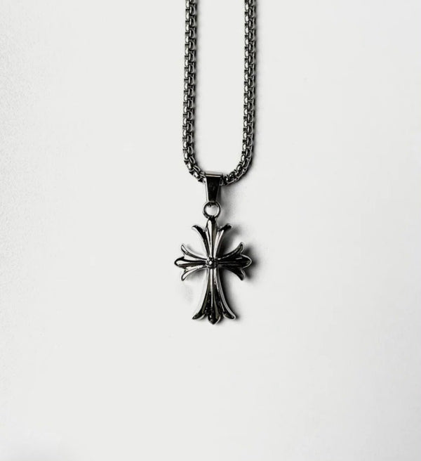 Unisex Vintage Cross Necklace