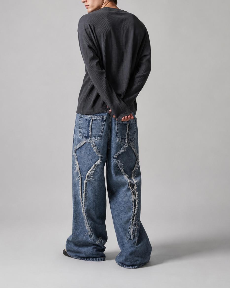 Wide Leg Vintage Streetwear Denim Secondary image