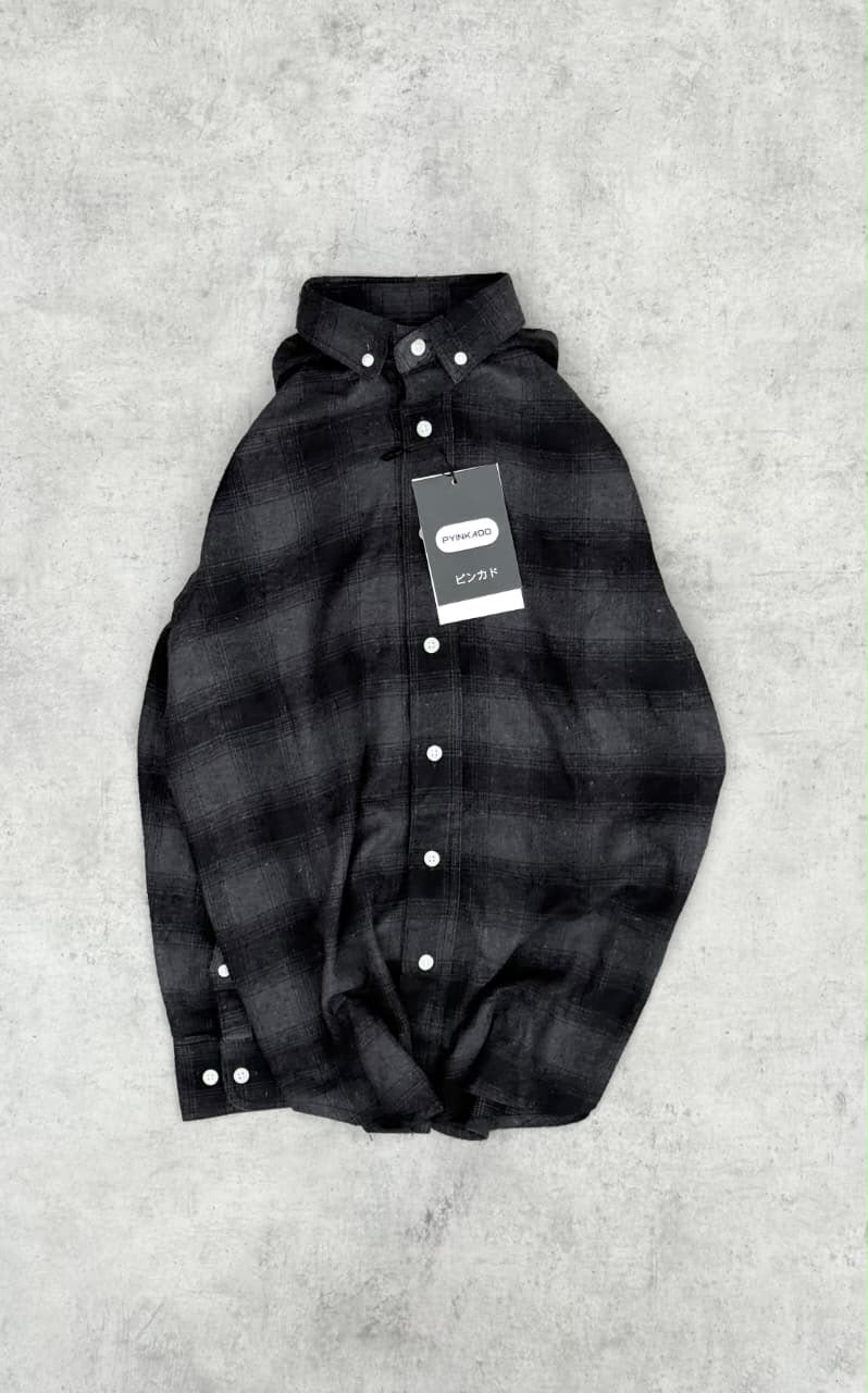 Soft Cotton Button-Down Check Shirt