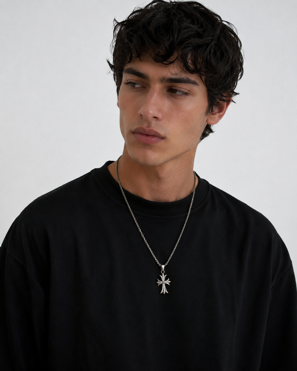 Unisex Vintage Cross Necklace