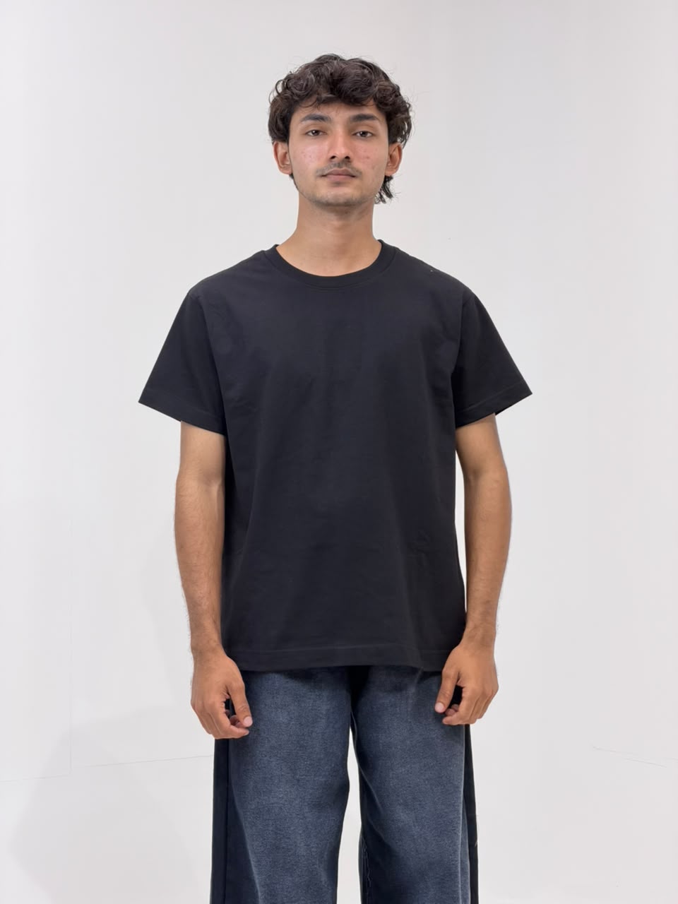 Cropped Half Sleeve - T Shirt