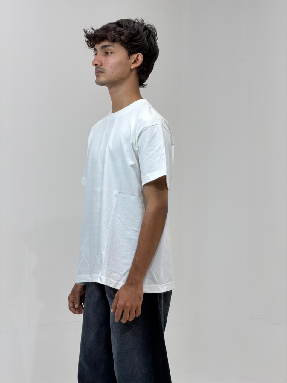 Cropped Half Sleeve - T Shirt Secondary image