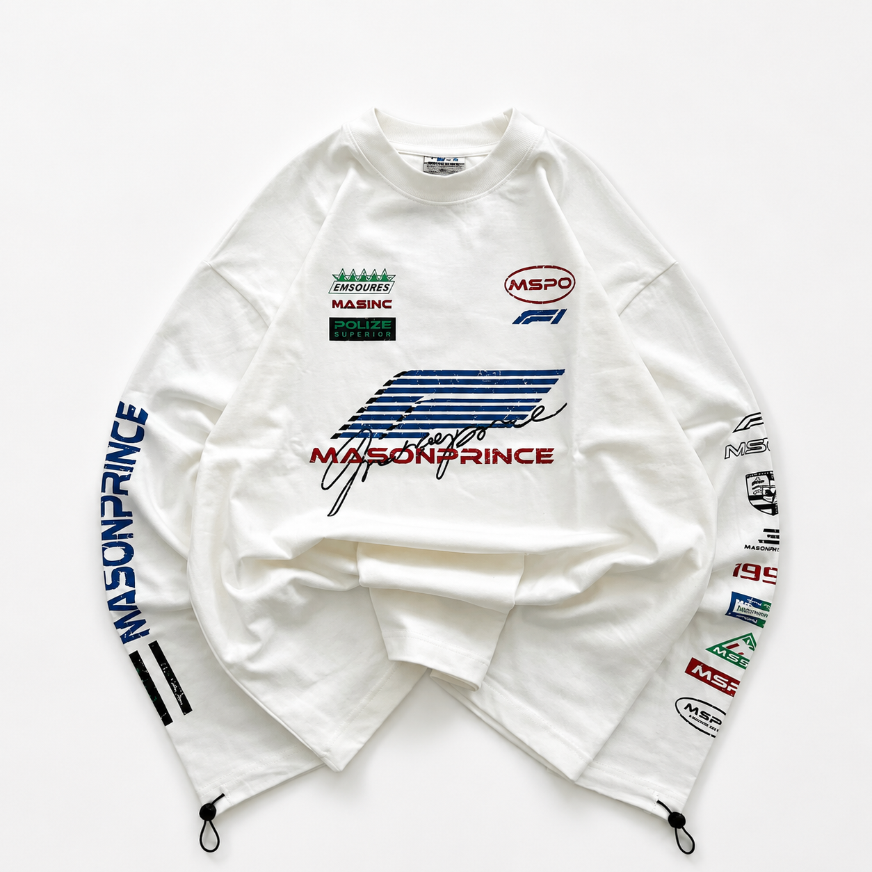 Mason Prince Racing Graphic Oversized Sweatshirt Main image