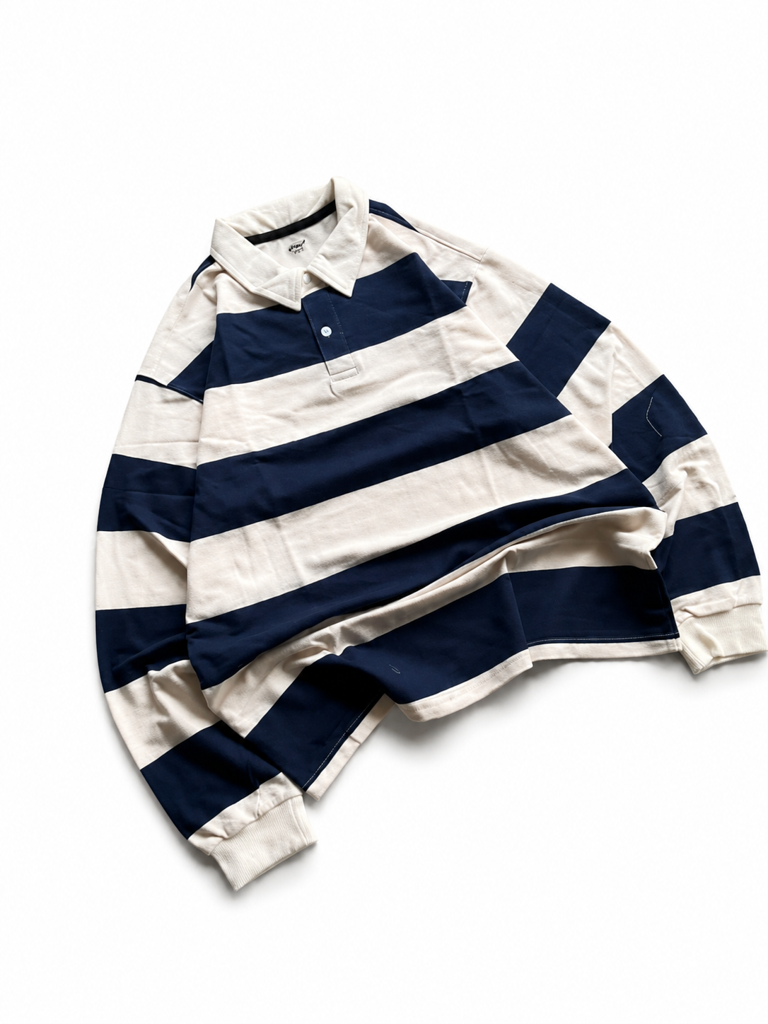 Striped Rugby Polo full sleeve Shirt