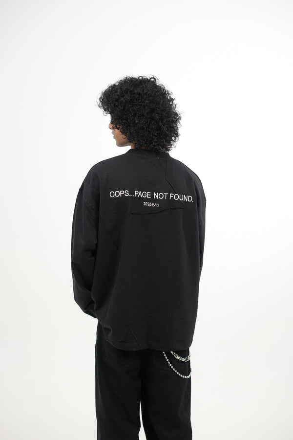 Men's oversized full sleeve graphic T-shirt