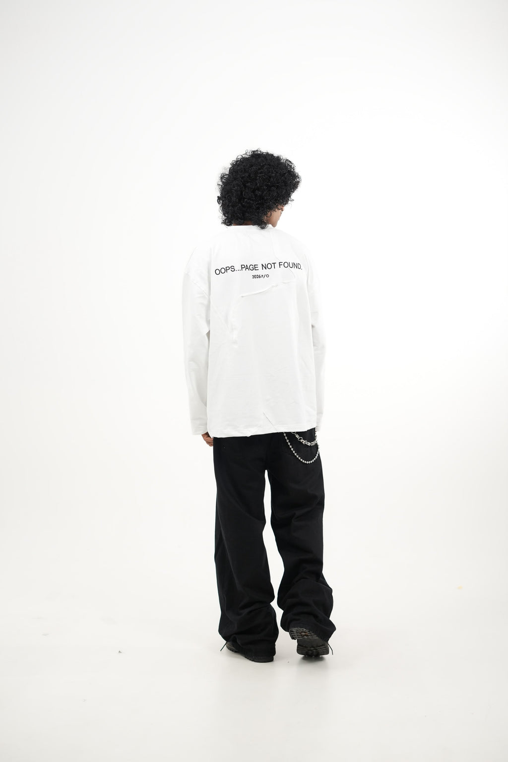 Men's oversized full sleeve graphic T-shirt