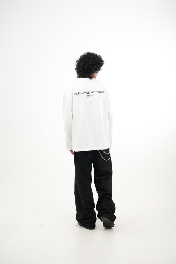 Men's oversized full sleeve graphic T-shirt
