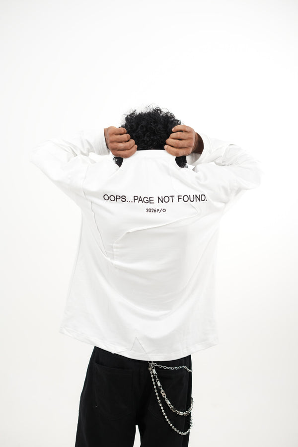 Men's oversized full sleeve graphic T-shirt