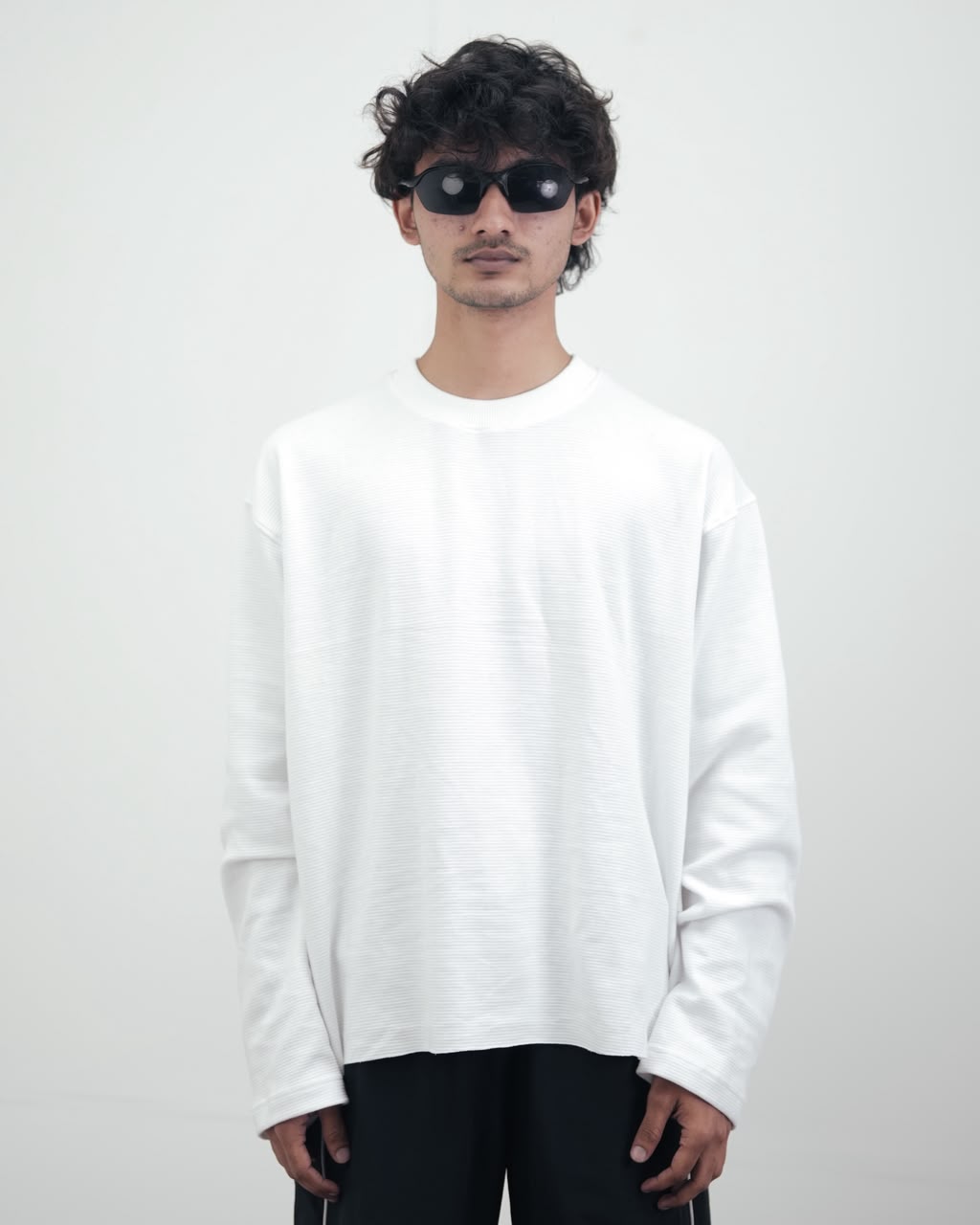Corduroy full sleeve tees