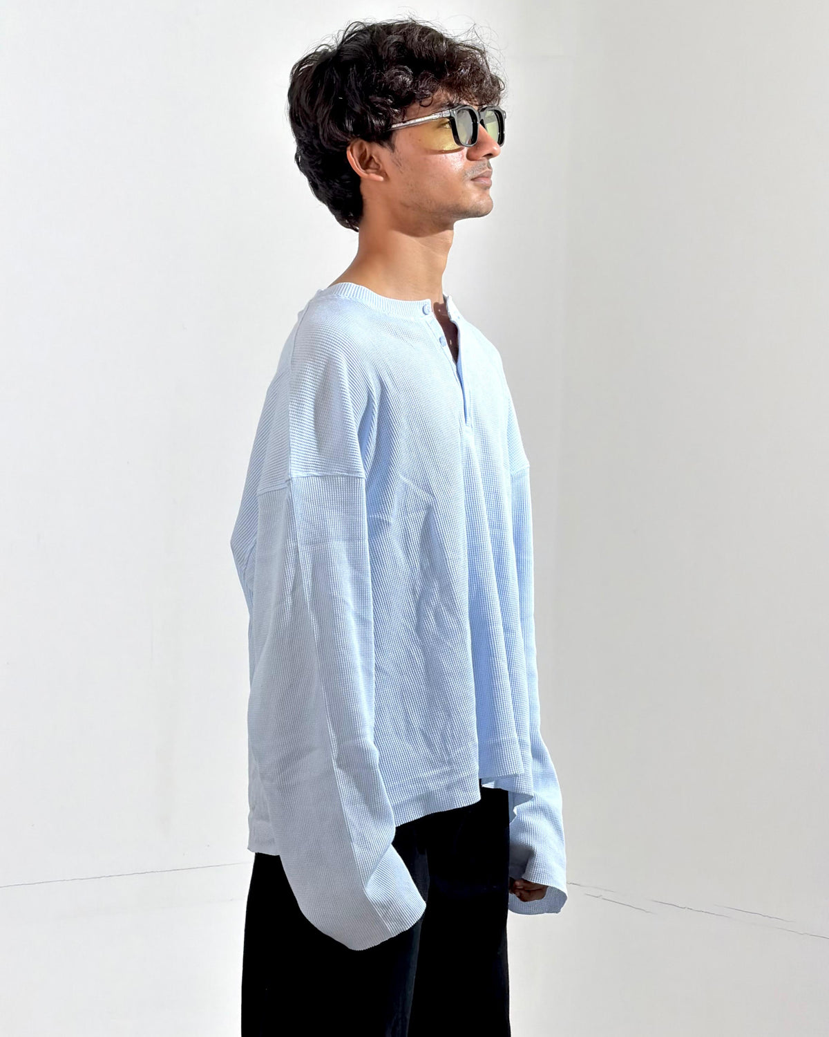 Full Sleeve Henley T-Shirt