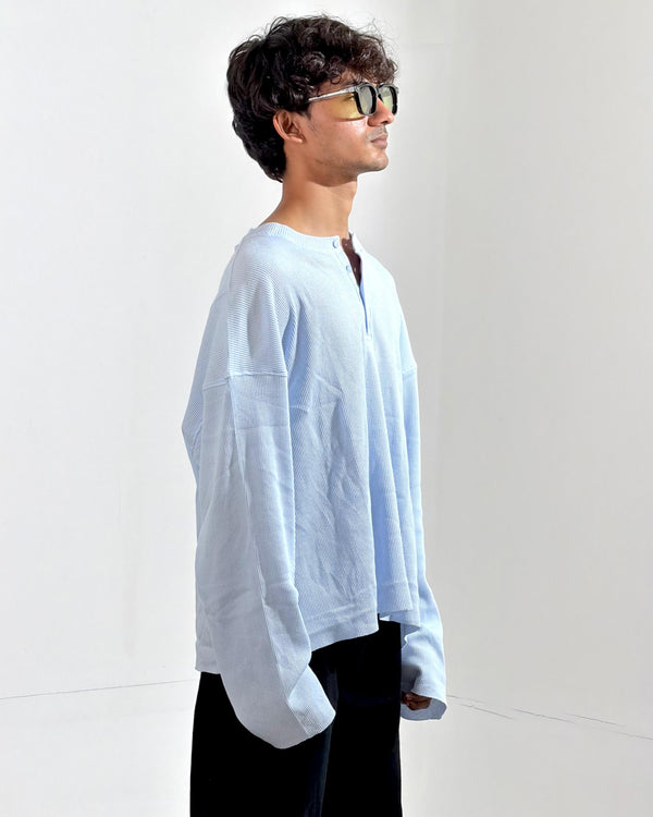Full Sleeve Henley T-Shirt