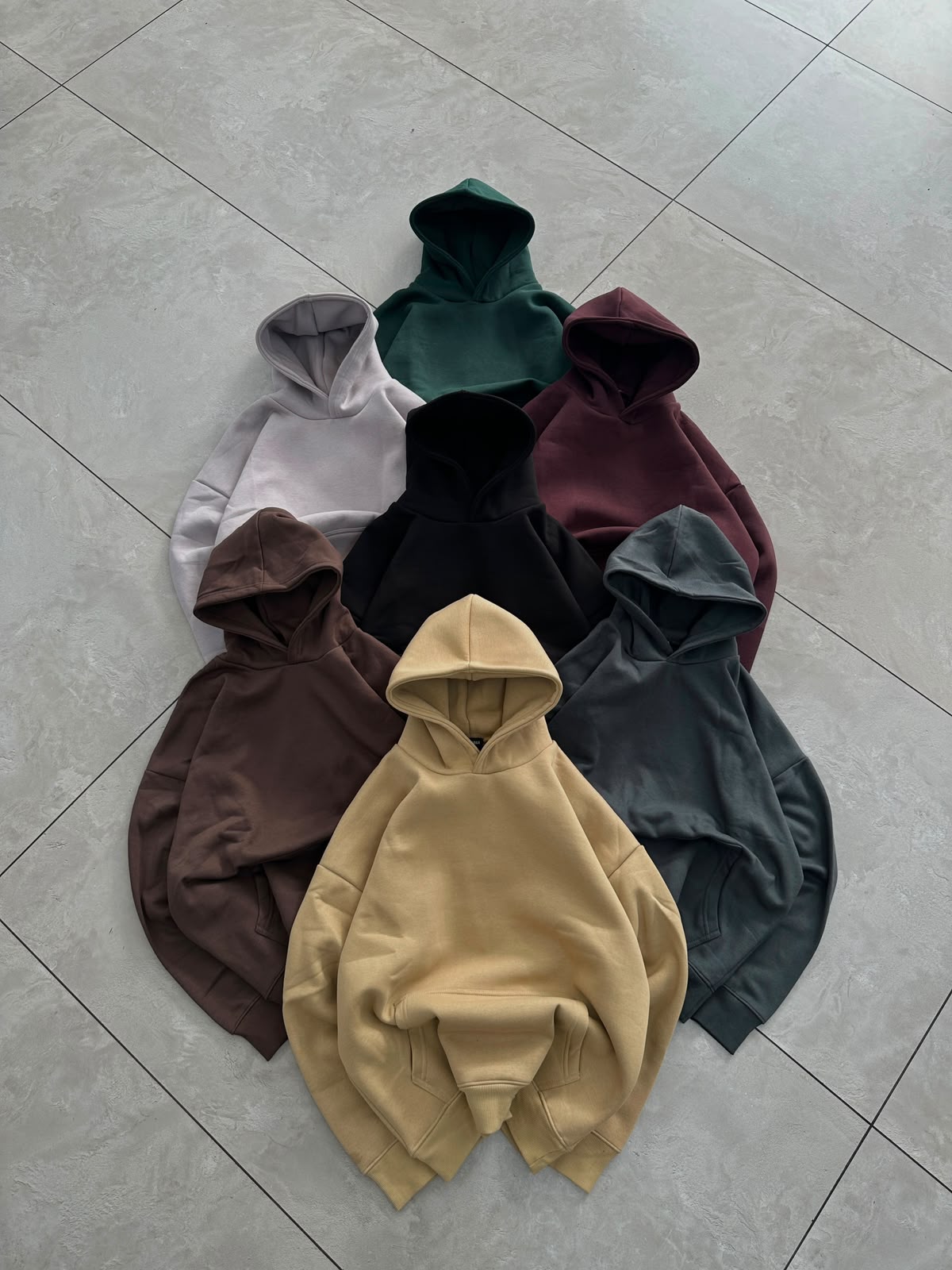 oversized hoodie with hood and relaxed fit  Main image