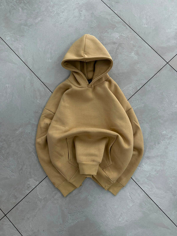 oversized hoodie with hood and relaxed fit 