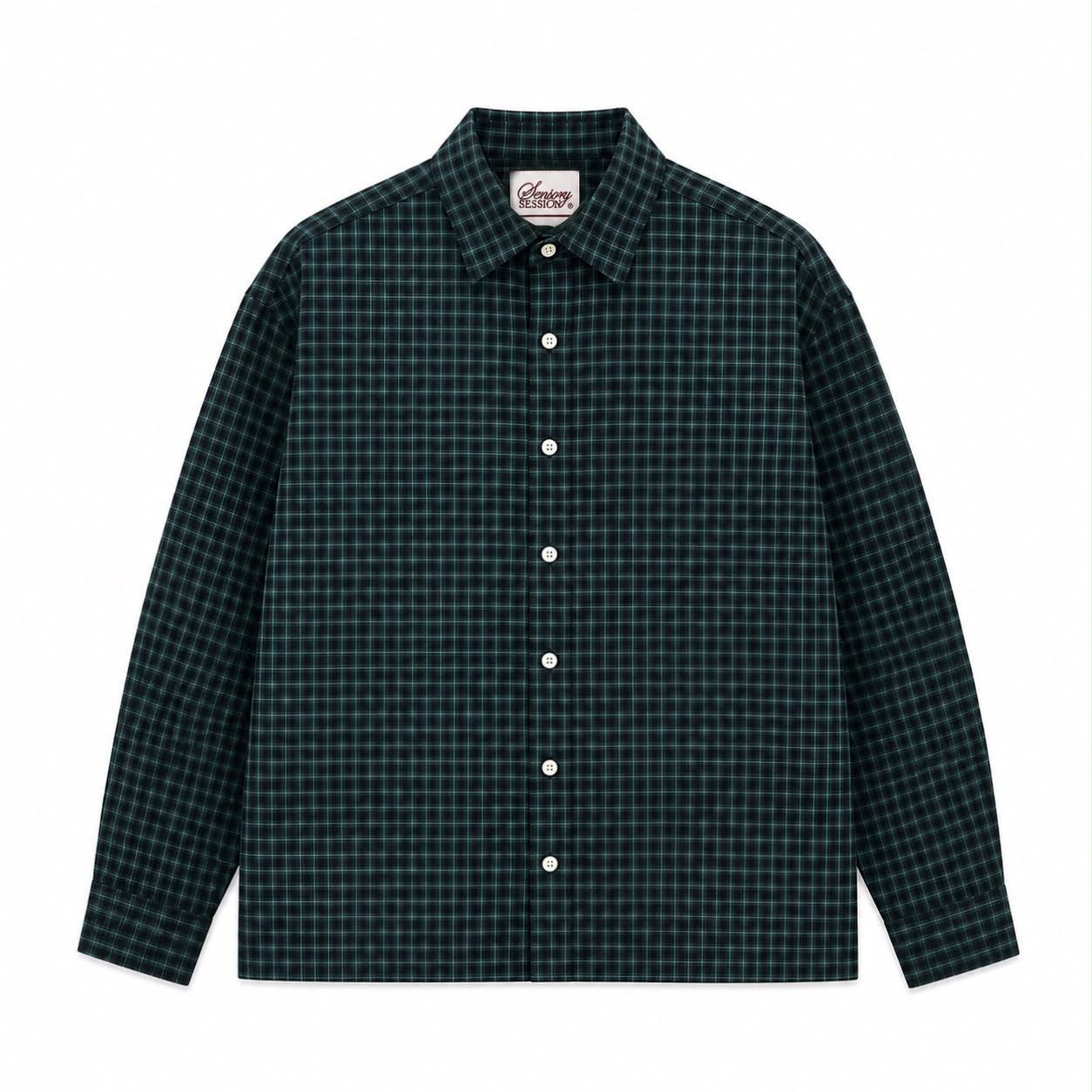 Micro Check Plaid Shirt Secondary image