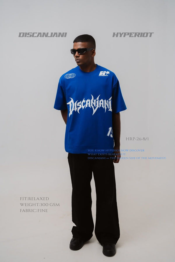 Graphic Print Relaxed Fit Half Sleeve T-Shirt