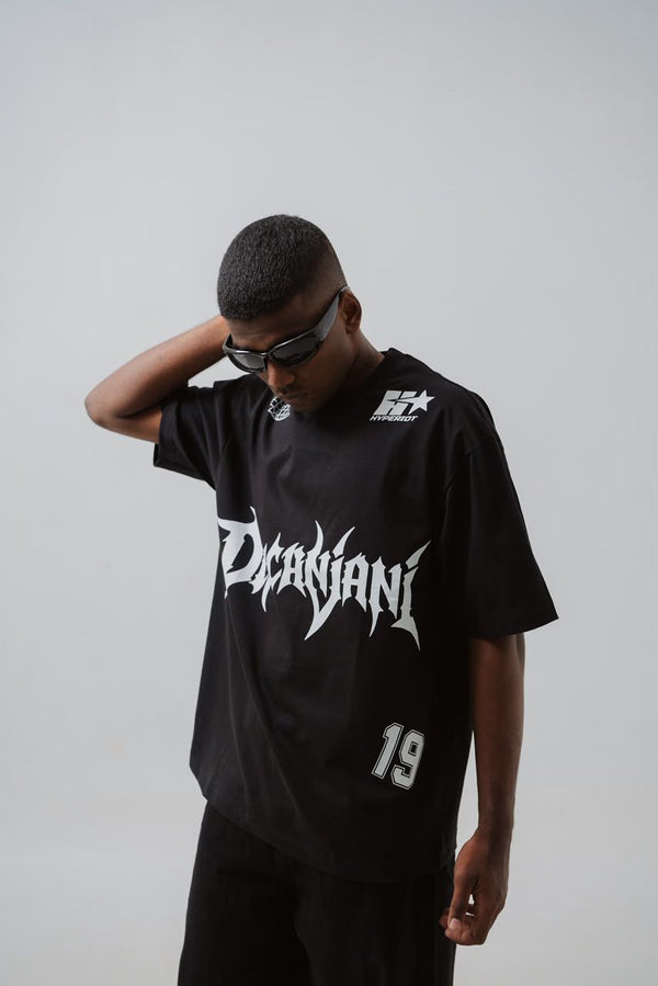 Graphic Print Relaxed Fit Half Sleeve T-Shirt