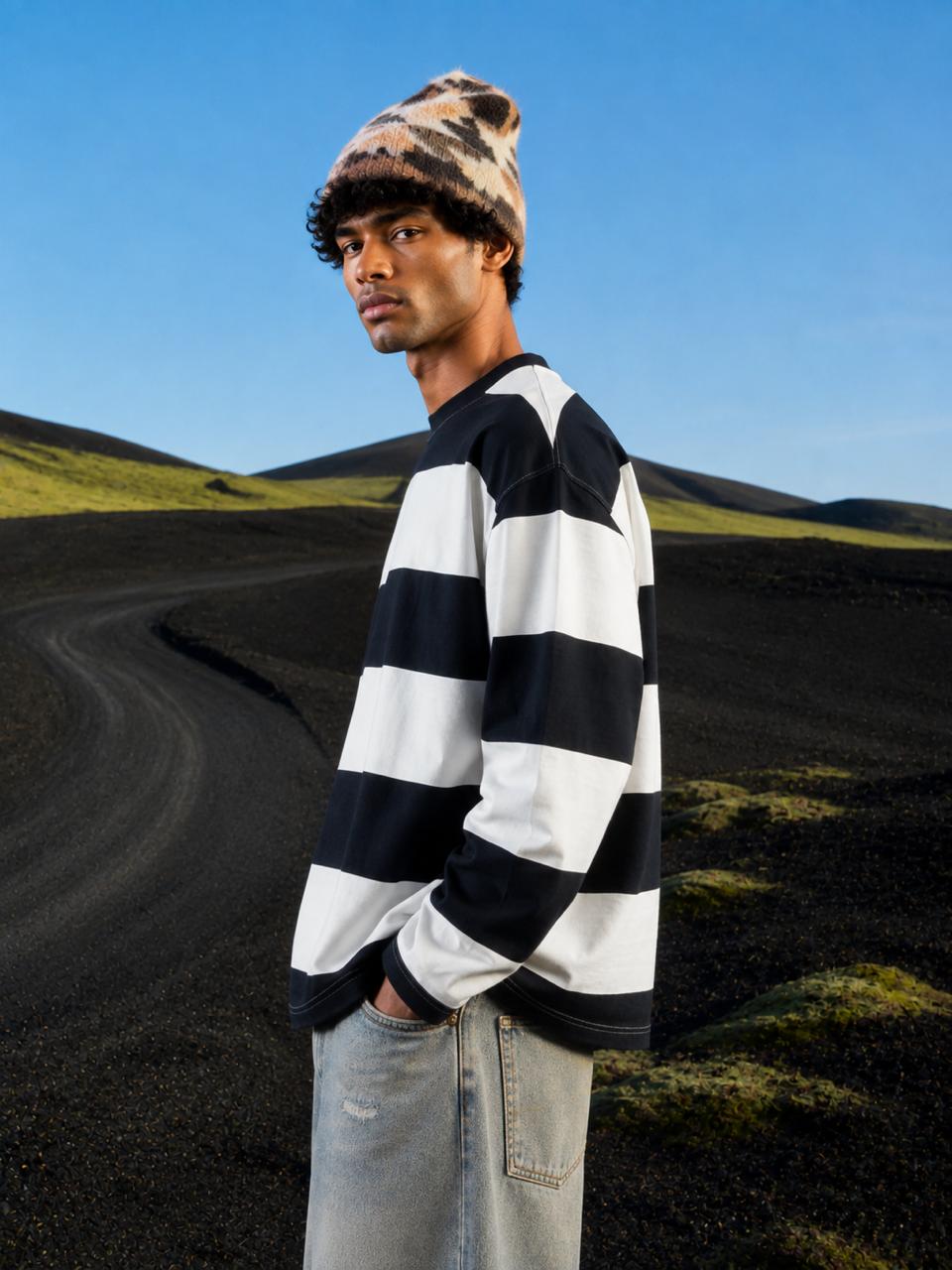 Boxt Striped Full Sleeve T-Shirt