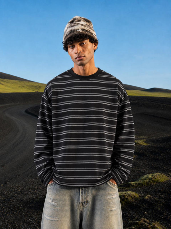 Boxt Striped Full Sleeve T-Shirt