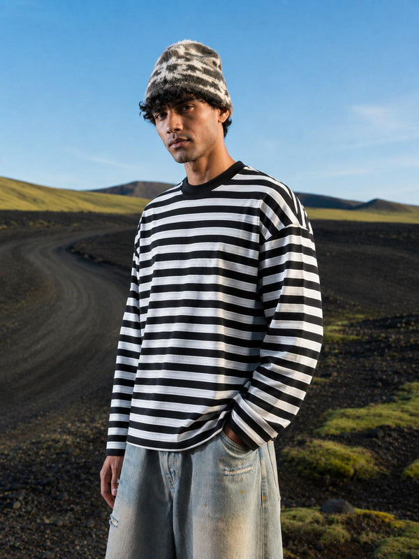 Boxt Striped Full Sleeve T-Shirt
