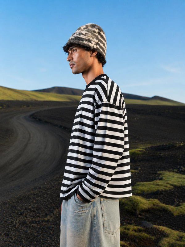 Boxt Striped Full Sleeve T-Shirt