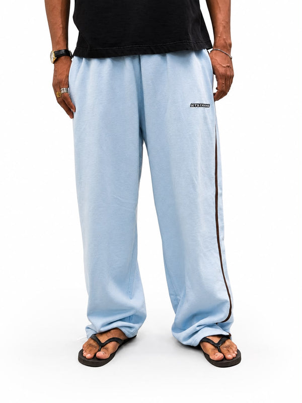 "Men's oversized sweatpants with relaxed fit