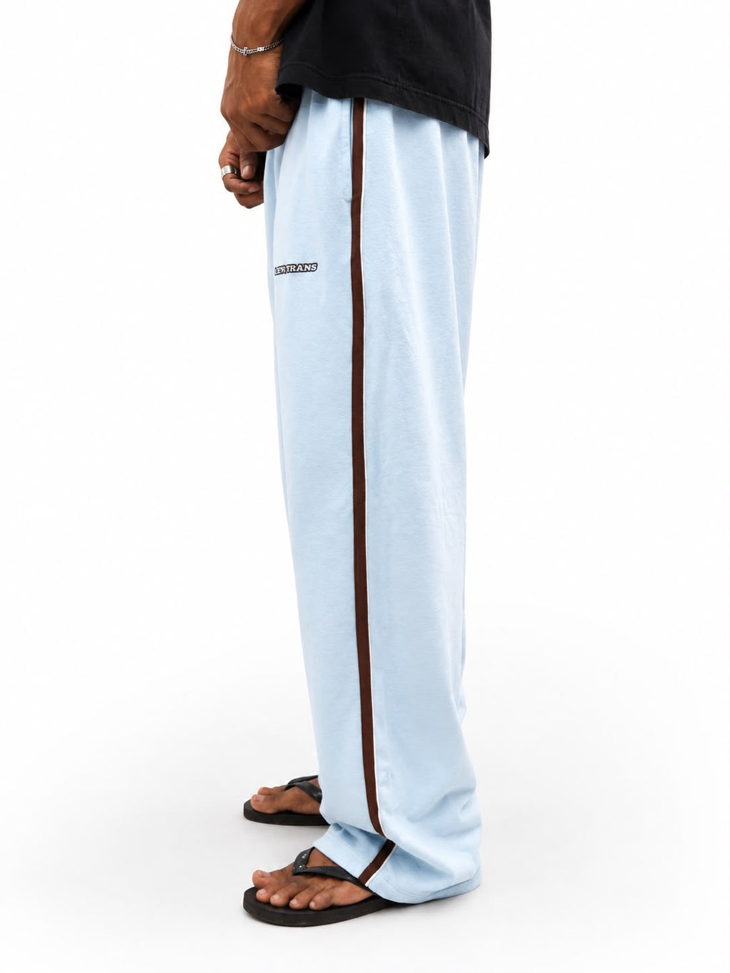 "Men's oversized sweatpants with relaxed fit