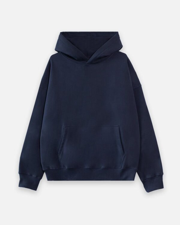 Blue Basic Hoodie