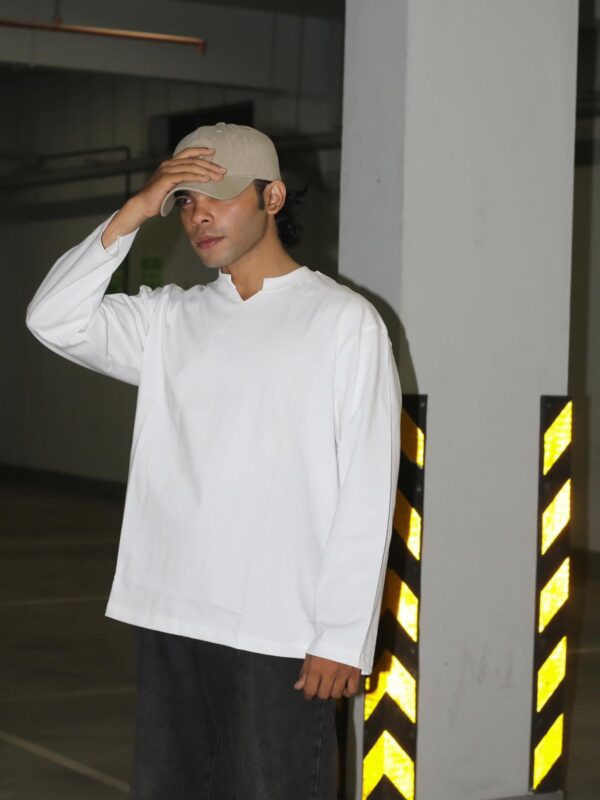 Full Sleeve Band Neck Tees